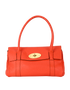East West Bayswater, £320, Handbags, Orange, Leather, Front view